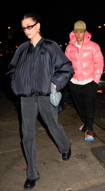 STYLECASTER | Hailey Bieber Winter Coats