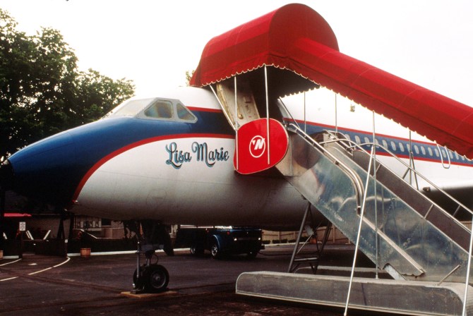 Elvis Presley plane
