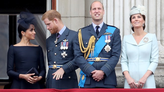 Prince Harry, Prince William, Kate Middleton, Meghan Markle