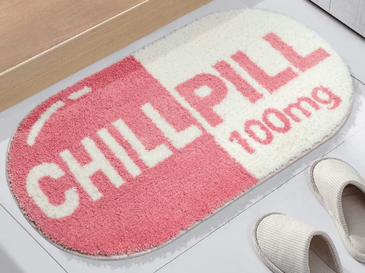 Chill pill rug