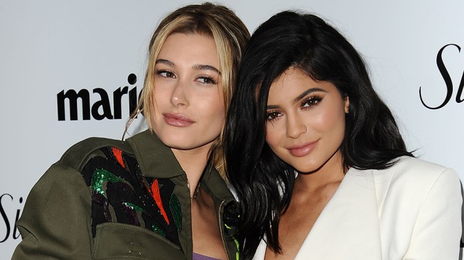 Hailey Bieber, Kylie Jenner