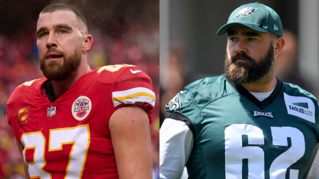 Travis Kelce, Jason Kelce