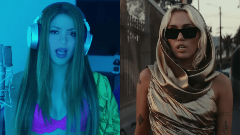 Shakira, Miley Cyrus