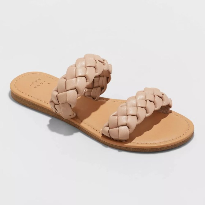 A New Day Lucy Braided Slide Sandals Target