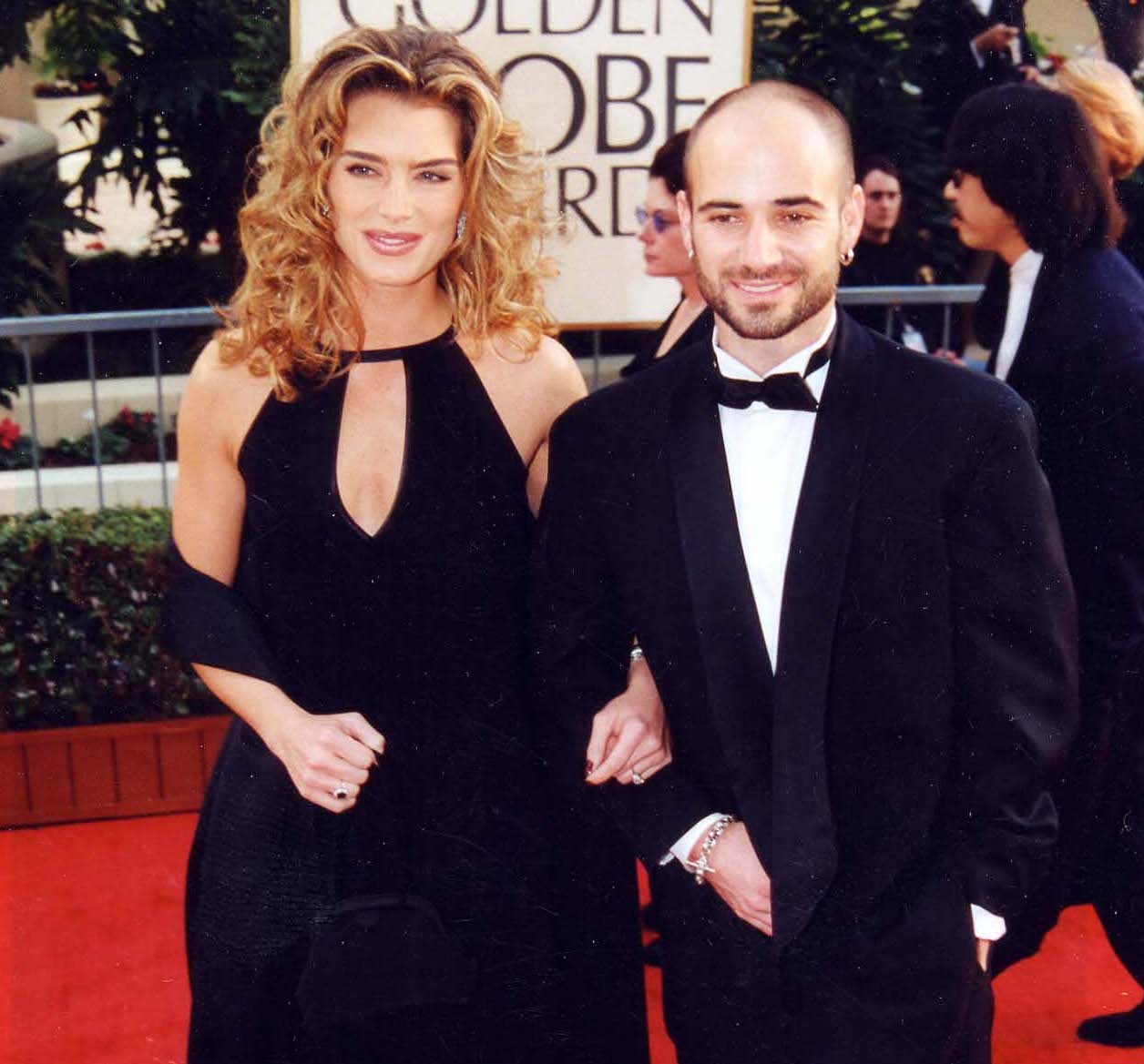 Brooke Shields, Andre Agassi