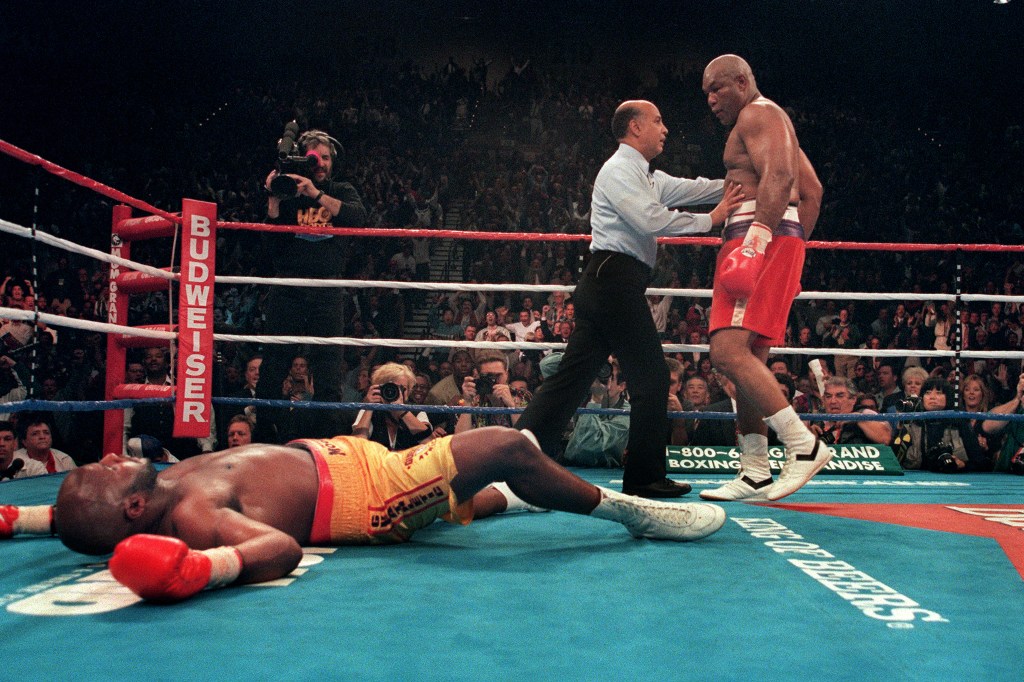 George Foreman, Michael Moorer