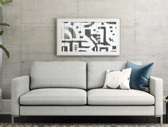 Queer Eye Bradford Sofa, Gray Linen