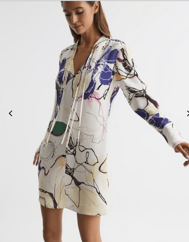 Margarite Printed Shift Dress