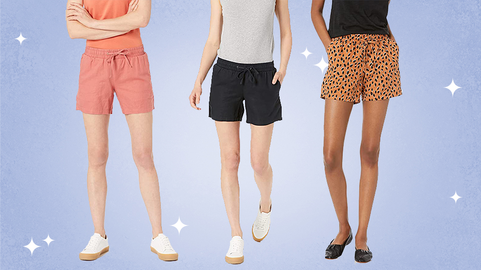 Amazon Essentials Linen Shorts