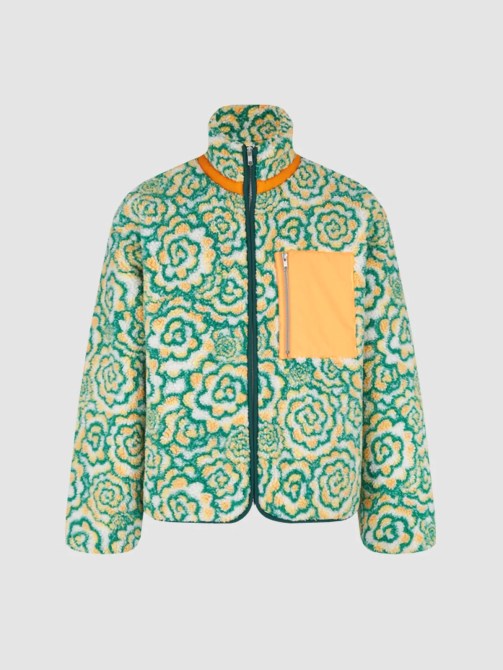 Sundae School Broccoli Fleece Zip Up