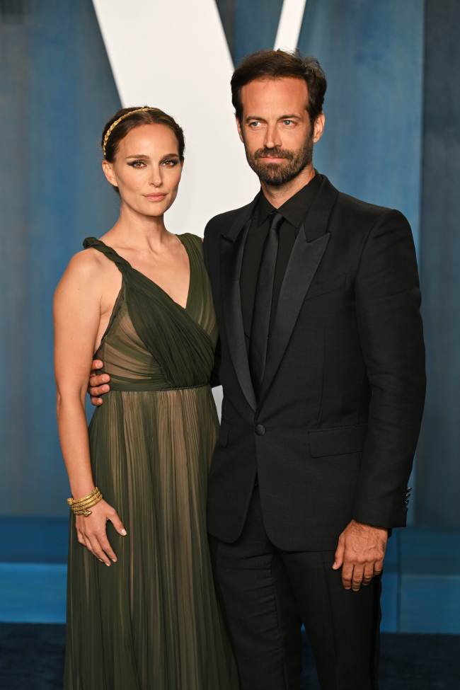 Natalie Portman with Benjamin Millepied