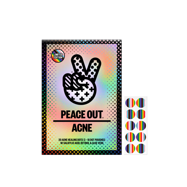 peace out acne dots
