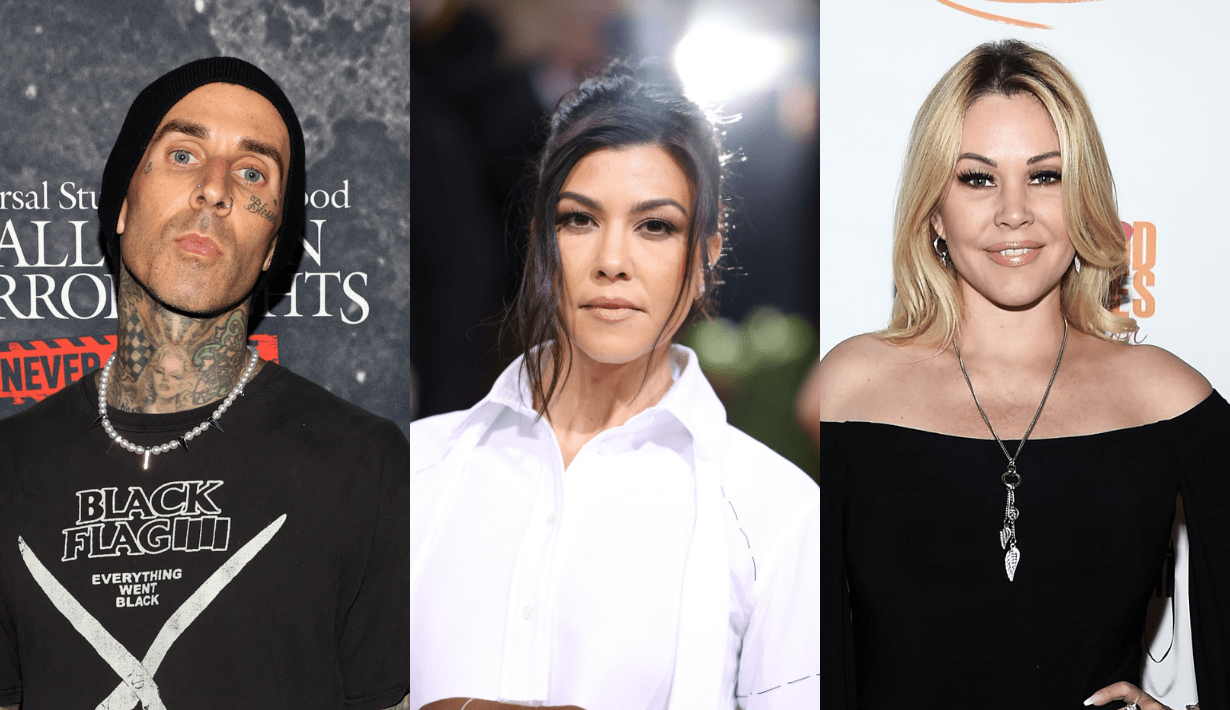 Travis Barker, Kourtney Kardashian, Shanna Moakler