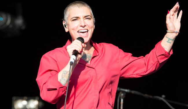 WAREHAM, ENGLAND - AUGUST 03:  Sinead O'Connor performs on stage at Camp Bestival at Lulworth Castle on August 3, 2014 in Wareham, United Kingdom.