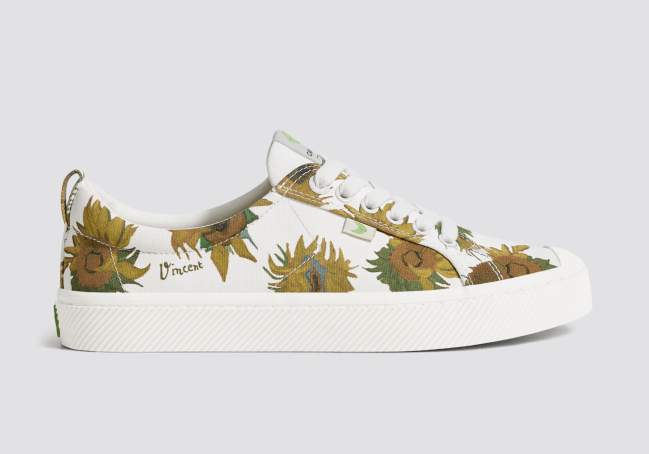 Van Gogh Museum Sunflowers Off-White Canvas