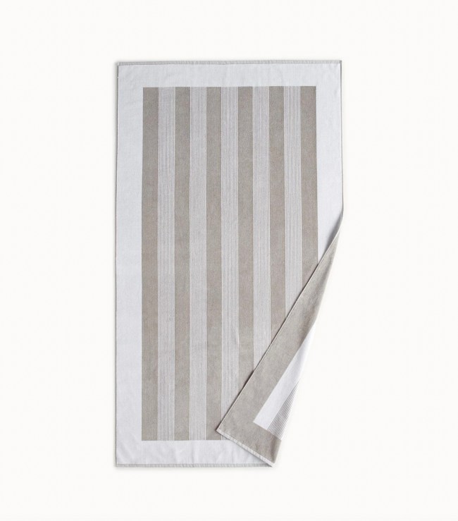 Soleil Stripe Beach Towel
