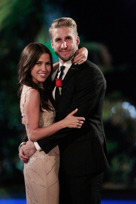 THE BACHELORETTE - "Episode 1110 - Season Finale - In this week's dramatic conclusion, Kaitlyn gave her final rose to finalist Shawn Booth, on the Season Finale of "The Bachelorette," airing MONDAY, JULY 27 (8:00-10:01 p.m., ET), on the Disney General Entertainment Content via Getty Images Television Network. (Photo by Rick Rowell/Disney General Entertainment Content via Getty Images)