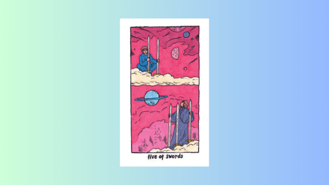 5 of Swords