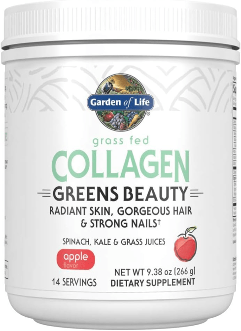 Garden of Life Grass Fed Collagen Greens Beauty Powder