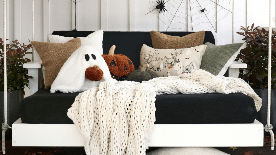 tiktok viral gus the ghost throw pillow pottery barn