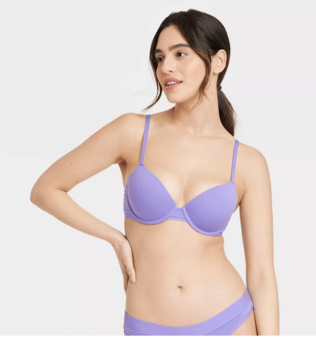 Everyday Cotton Demi Lightly Lined T-Shirt Bra