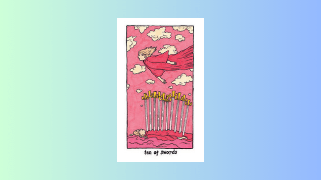 Ten of Swords Tarot
