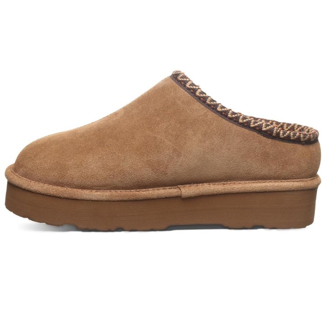 Bearpaw Women's Martis Slipper in light brown