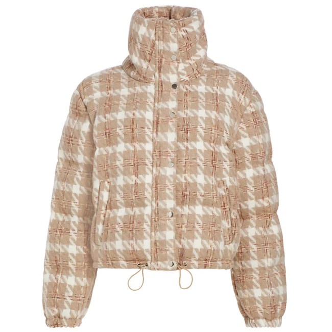 En Saison Arlo Check Puffer Jacket