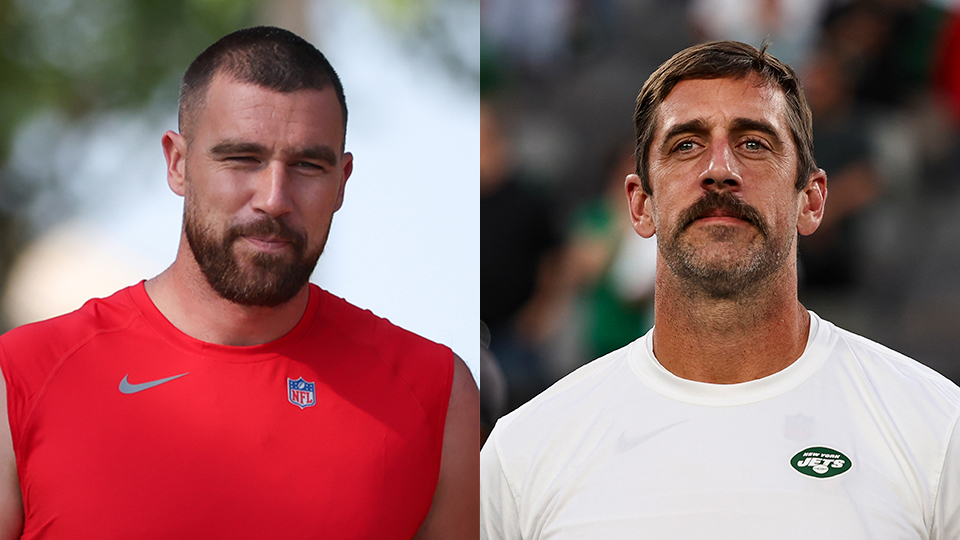 Travis Kelce, Aaron Rodgers