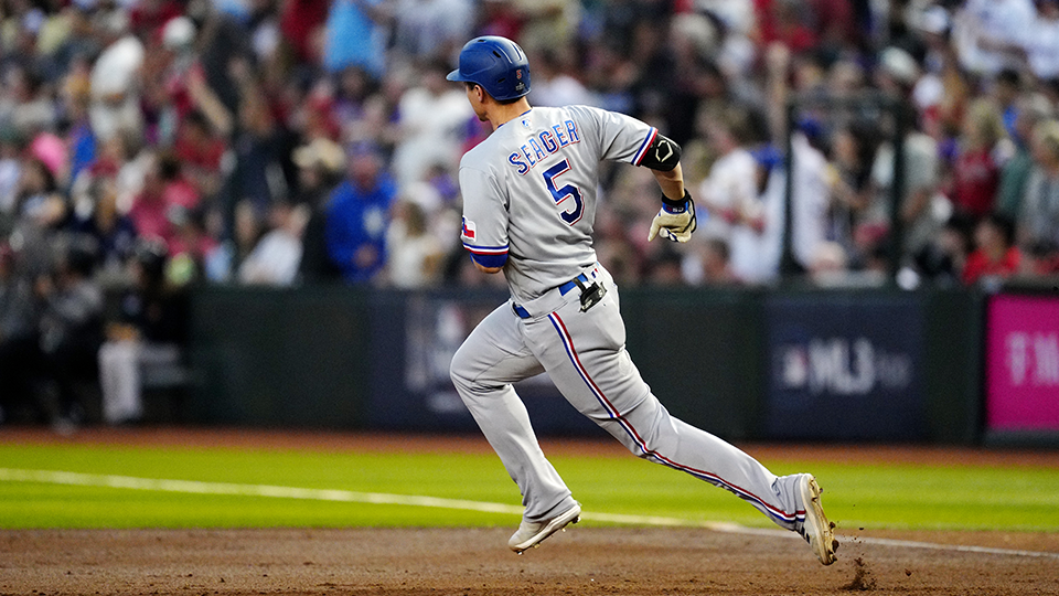 Corey Seager Texas Rangers World Series 2024 MLB