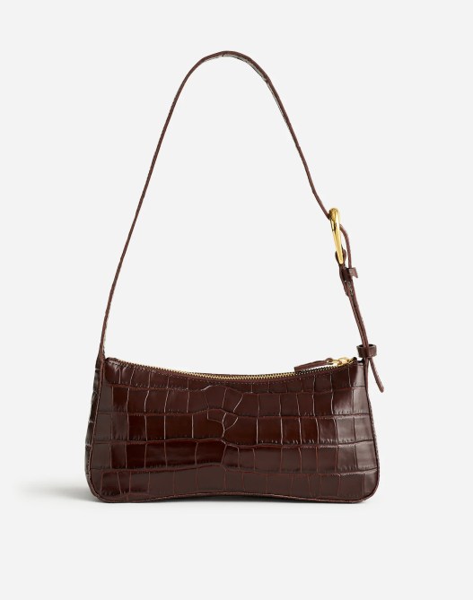 Madewell The Sculptural-Buckle Shoulder Bag