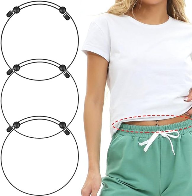 Best Amazon Stocking Stuffers: 3 Pack Crop Tuck Adjustable Band
