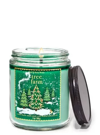 Bath & Body Works Tree Farm candle