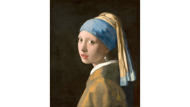 Girl with a Pearl Earring by Johannes Vermeer (1665)