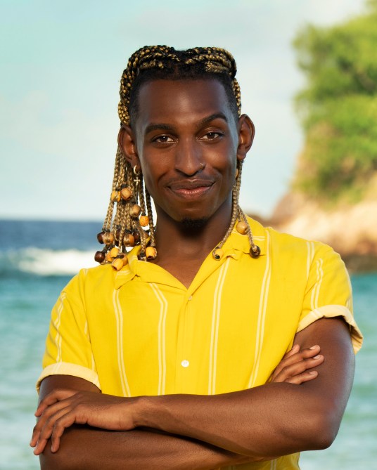 Tevin Davis from the CBS Original Series SURVIVOR, scheduled to air on the CBS Television Network.
