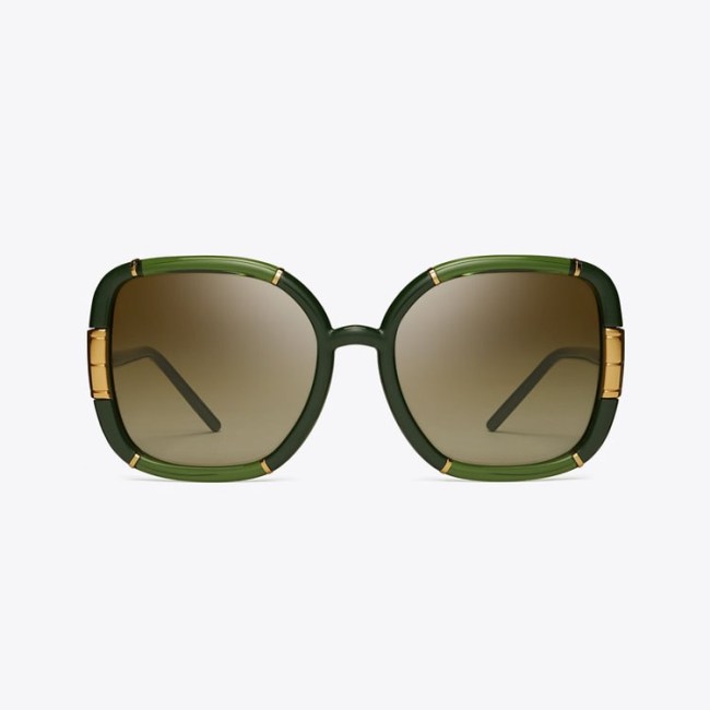 Tory Burch Eleanor Oversized Square Sunglasses
