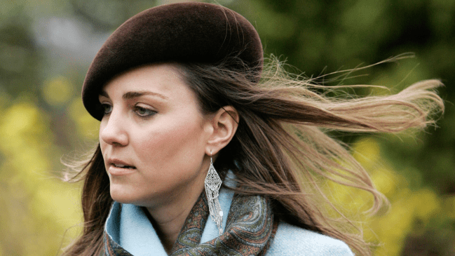 Kate Middleton when she was dating Prince William