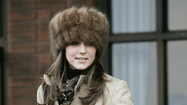 Kate Middleton at the Cheltenham Races.