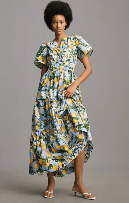 anthropologie maxi dress