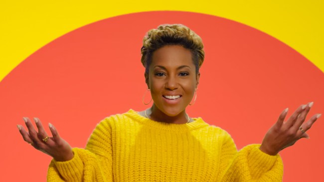 The Circle. Contestant Caress Russell from episode 601 of The Circle.