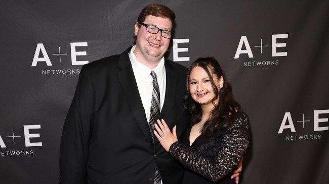 Ryan Anderson and Gypsy Rose Blanchard attend "The Prison Confessions Of Gypsy Rose Blanchard" Red Carpet Event on January 05, 2024 in New York City.