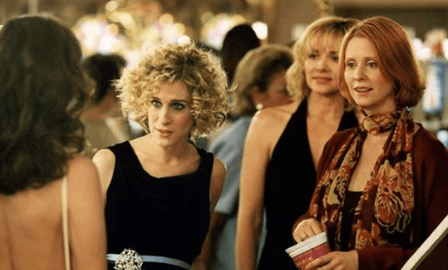 Carrie, Samantha and Miranda in Sex And The City season 5