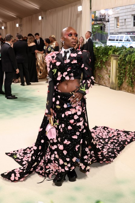 Cynthia Erivo attends The 2024 Met Gala Celebrating "Sleeping Beauties: Reawakening Fashion" at The Metropolitan Museum of Art on May 06, 2024 in New York City.