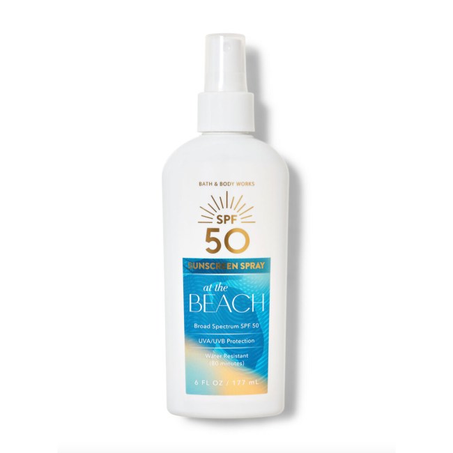 Bath & Body Works At the Beach SPF Spray