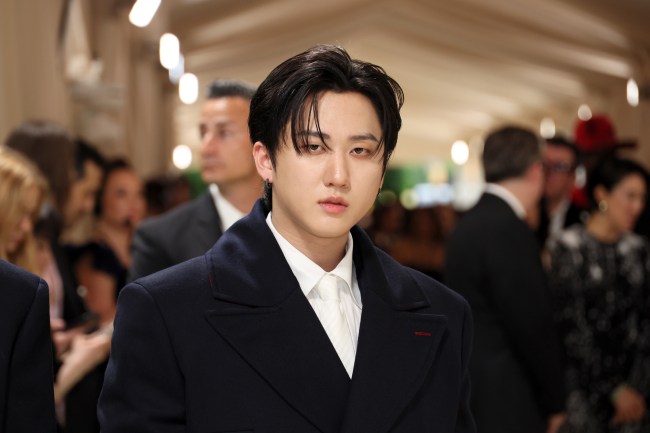 NEW YORK, NEW YORK - MAY 06: Changbin of Stray Kids attends The 2024 Met Gala Celebrating "Sleeping Beauties: Reawakening Fashion" at The Metropolitan Museum of Art on May 06, 2024 in New York City.
