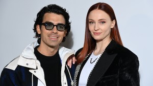 Joe Jonas and Sophie Turner attend the Louis Vuitton Womenswear Fall/Winter 2022/2023 show as part of Paris Fashion Week on March 07, 2022 in Paris, France.