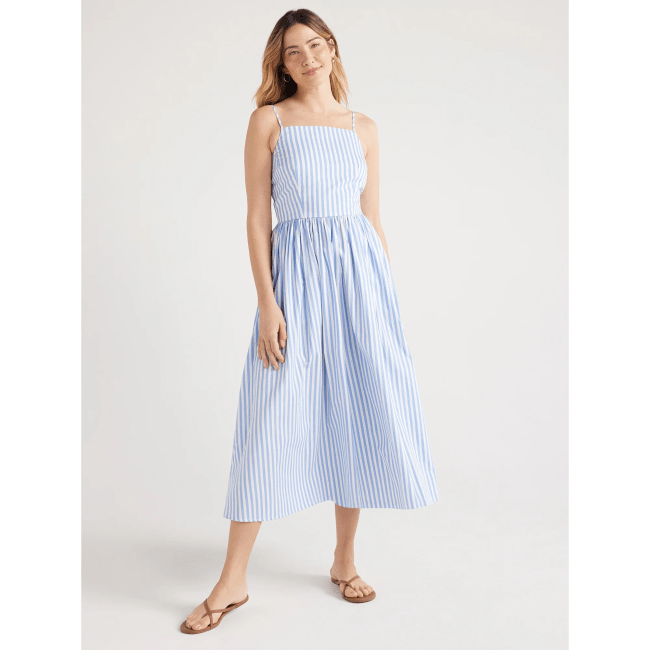 free assembly striped dress