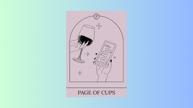 Page of Cups