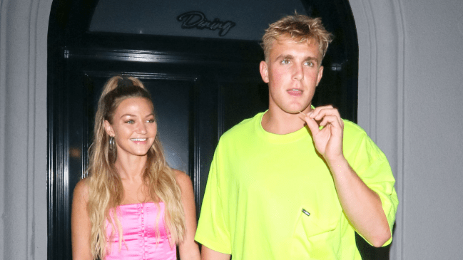 Jake Paul and Erika Costell