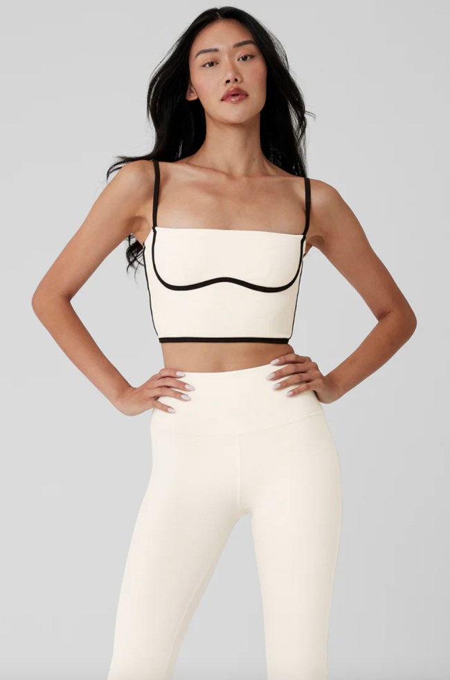 Alo Yoga Airbrush Streamlined Bra Tank